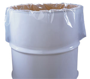 DL33863-SP 38 x 63 in. 0.003 Gauge 55 gal Clear Drum Liners - Roll of 50 -  International Plastics