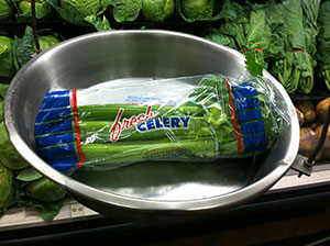 7 x 16 in. Plus 3BG Clear Fresh Celery Bags - Case of 1000