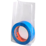 6 x 3 x 15 in. 1 Mil Clear Gusseted Poly Bags - Case of 1000