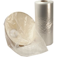GR2121030 12 x 10 x 30 in. 0.002 Gauge Clear Gusseted Bags - Roll of 600