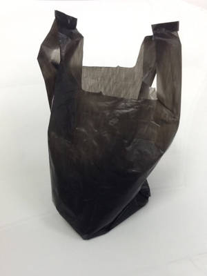 Picture of International Plastics MB-T-12BLK 6 x 3 x 12 in. Plain Black HD Bag - Case of 2000