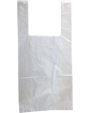 Picture of International Plastics MB-T-12HD 6 x 3 x 12 in. White HD T-shirt Bag - Case of 2000