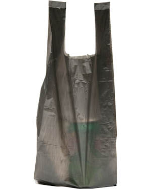 Picture of International Plastics MB-T-15BLK 6 x 4 x 15 in. Plain Black HD Bag - Case of 2000