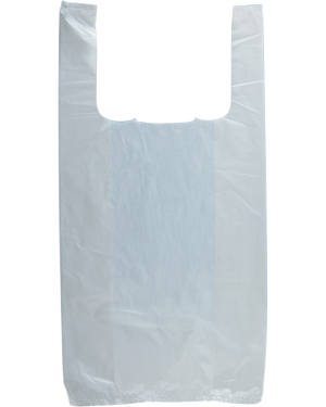 Picture of International Plastics MB-T-18HD 10 x 5 x 18 in. Plain White HD Bag - Case of 2000
