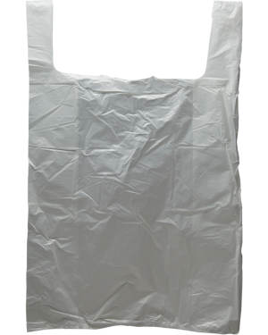 Picture of International Plastics MB-T-28HD 18 x 8 x 28 in. HD White T-shirt Bag - Case of 500
