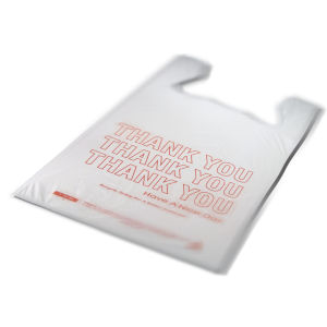 Picture of International Plastics MB-T-28TK 18 x 8 x 28 in. White HD Thank You Bags - Case of 500