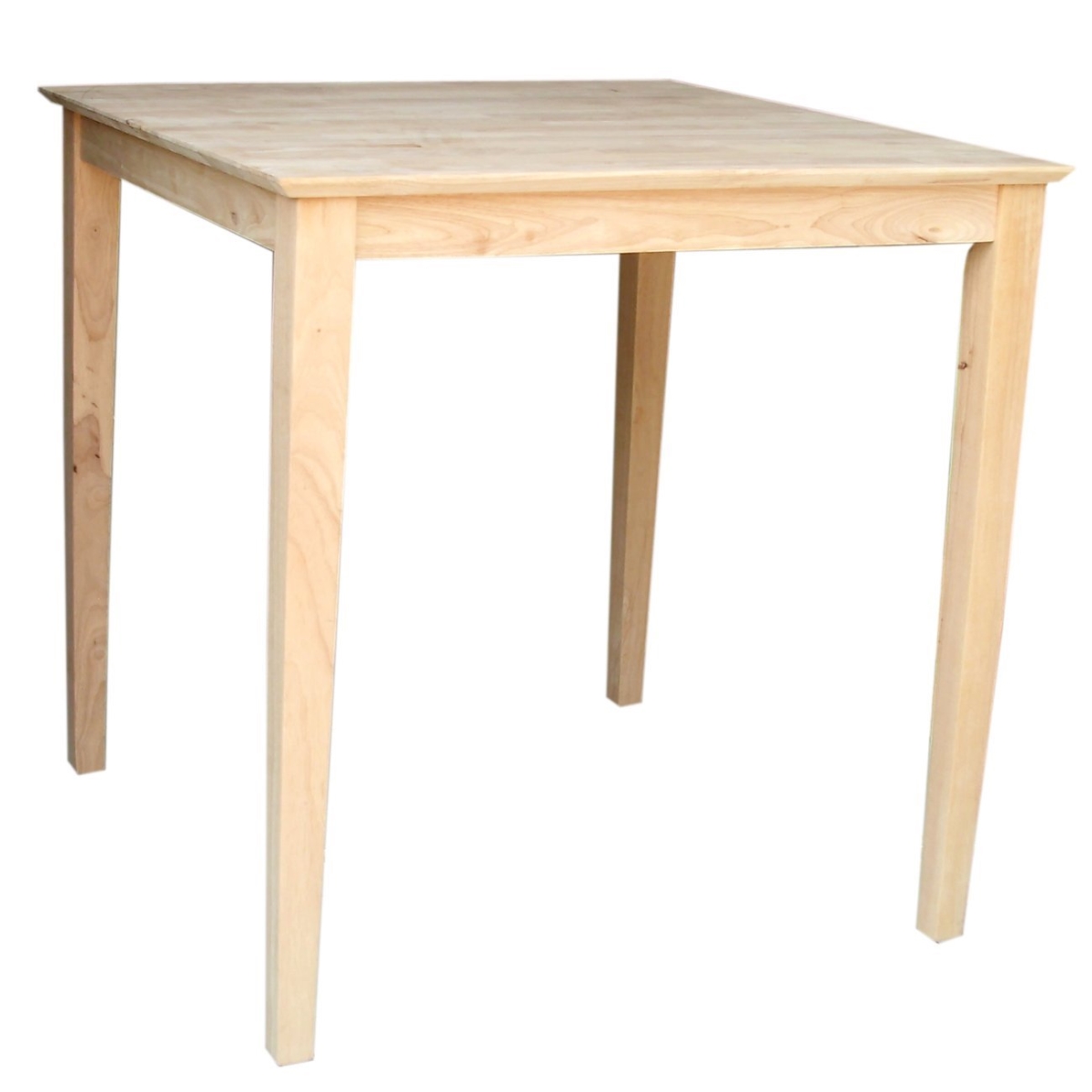 Picture of InternationalConcepts INTC664 Solid Wood Top Table - Shaker Legs