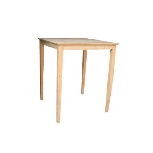 Picture of InternationalConcepts INTC690 Solid Wood Top Table - Shaker Legs