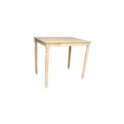 Picture of InternationalConcepts INTC687 Solid Wood Top Table - Turned Legs
