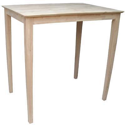 Picture of InternationalConcepts INTC715 Solid Wood Top Table - Shaker Legs