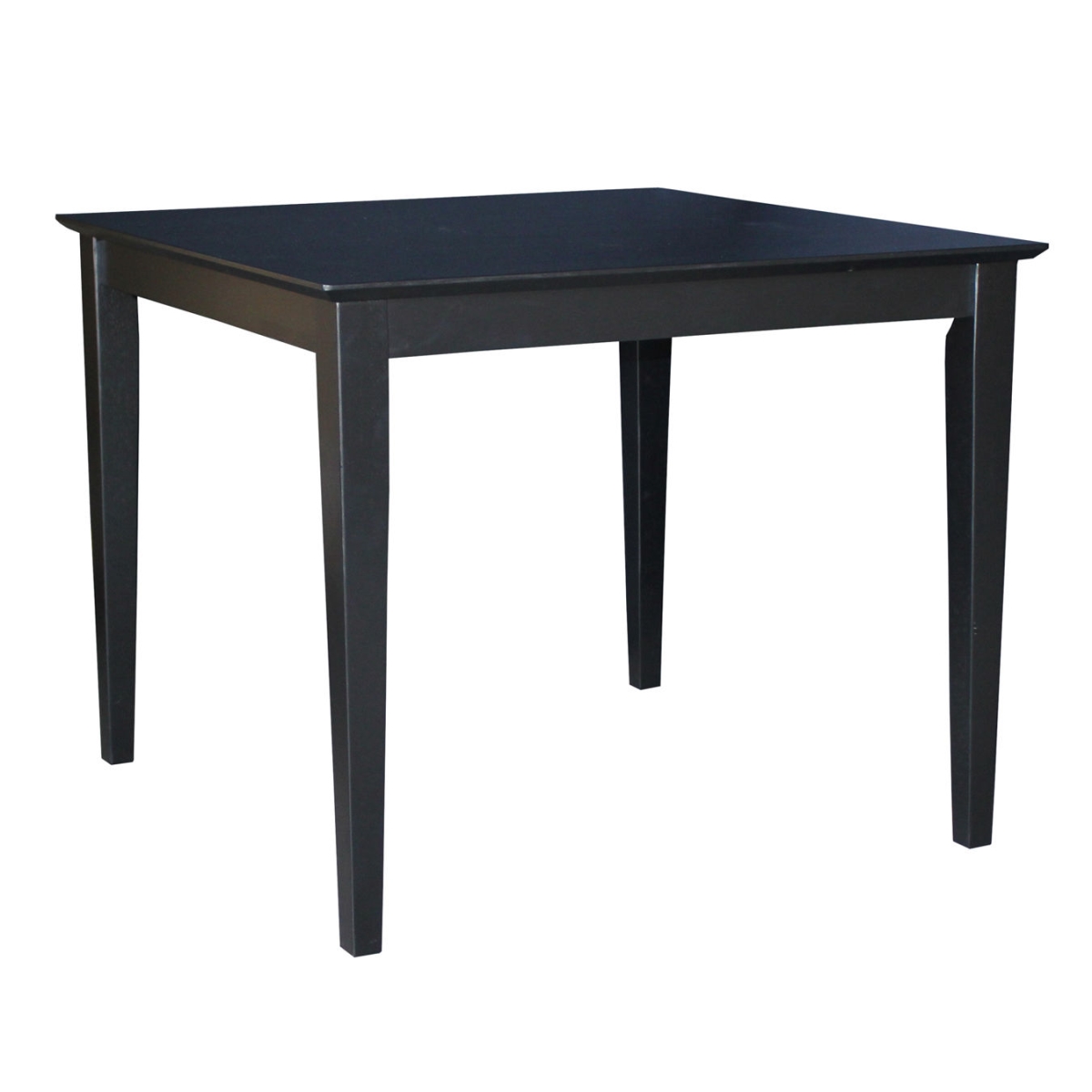 Picture of InternationalConcepts INTC668 Solid Wood Top Table - Shaker Legs, Black