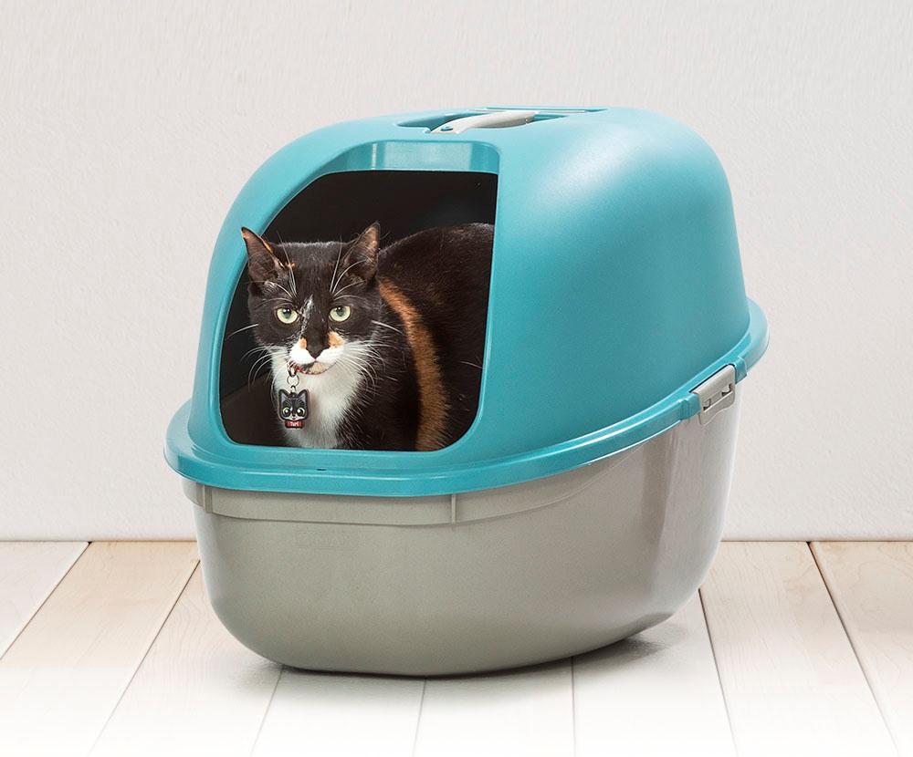 Picture of Rimax 13078 Rimax Hooded Cat Litter Box with Scoop