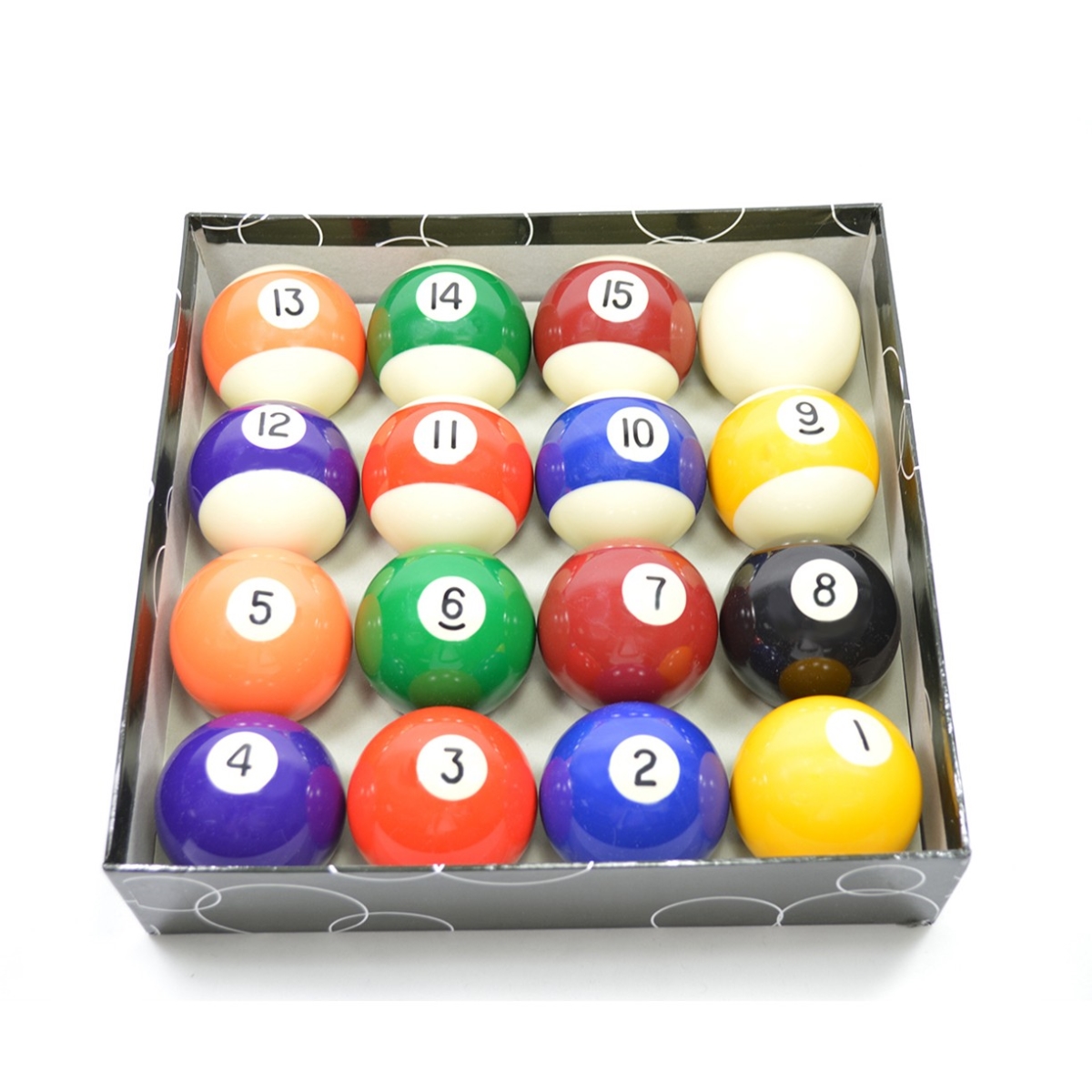 Picture of Imperial International 11-COIN-M 2.25 in. Economy Billiard Ball Set with Magnetic Cue Ball
