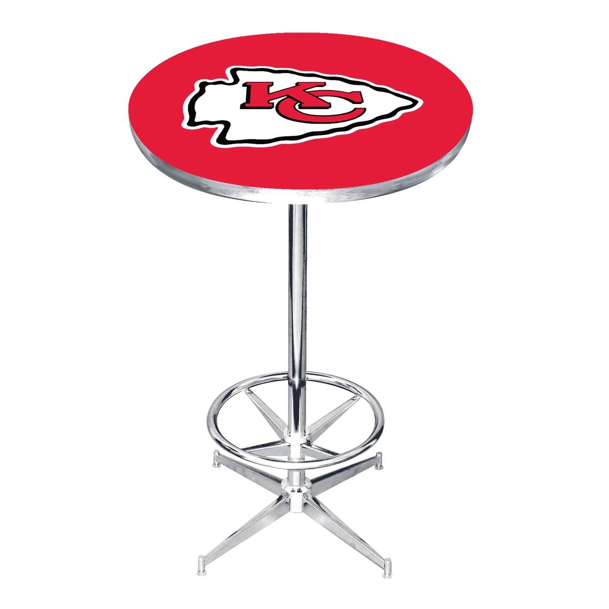 Picture of Imperial International 84-3006 Kansas City Chiefs Pub Table