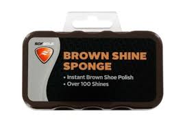 Sof Sole Brown Shine Sponge Shoe Polish