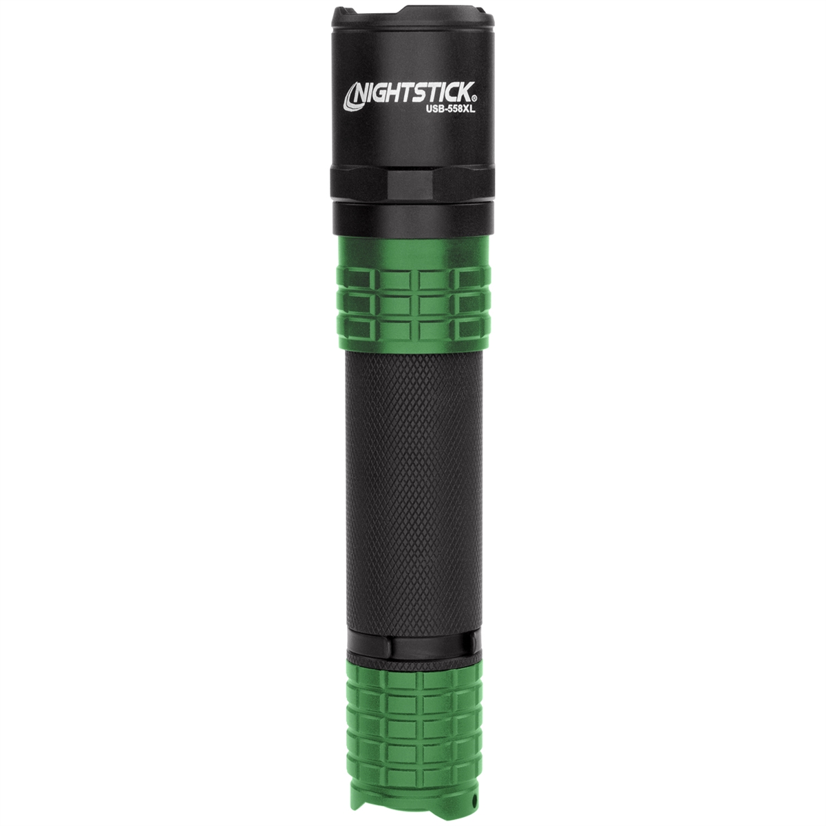 Picture of Bayco BAYUSB-558XL-G Green USB Rechargeable Tactical Flashlight with Holster