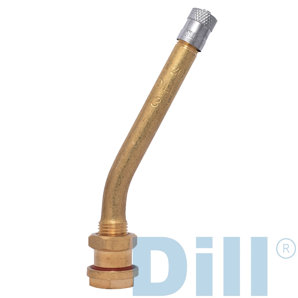 Picture of Dill Air Controls DILTR1130B O-Ring Clamp-In Metric Truck Valve&#44; Brass