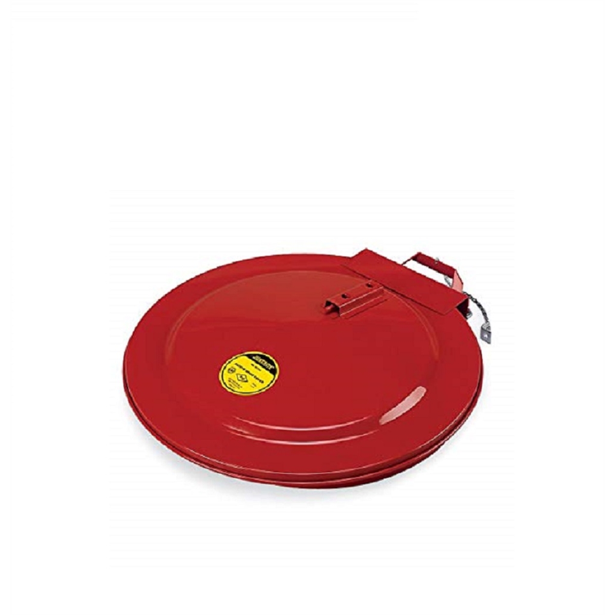 Justrite JUS26750 Self Closing Drum Cover, Red