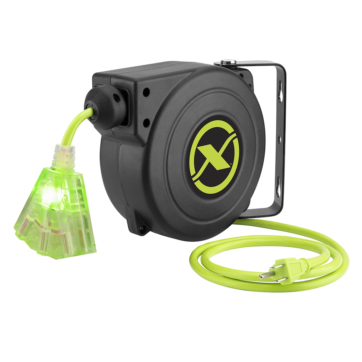 Flexzilla Retractable Extension Cord Reel 16/3 AWG 25' | by West Marine
