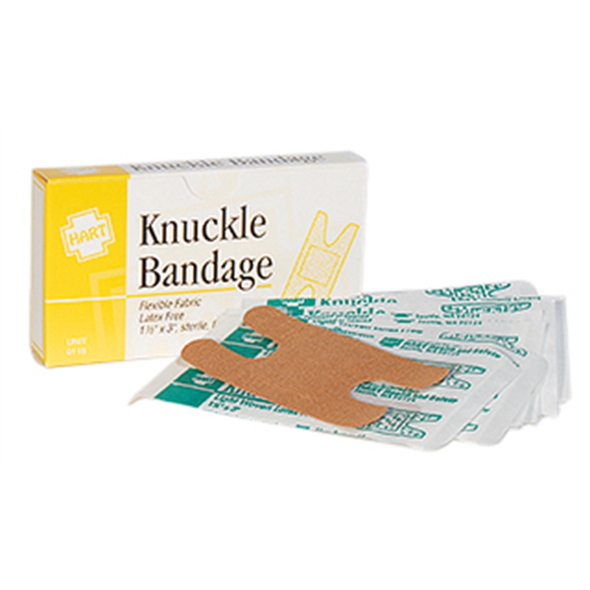 Picture of Chaos Safety Supplies CSU118 Hart Liteflex Adhesive Bandage for Knuckle - 8 per Case