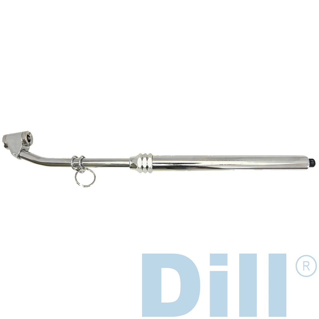 Picture of Dill Air Controls DIL7275-RB Dual Foot Offset Truck Gauge&#44; Chrome