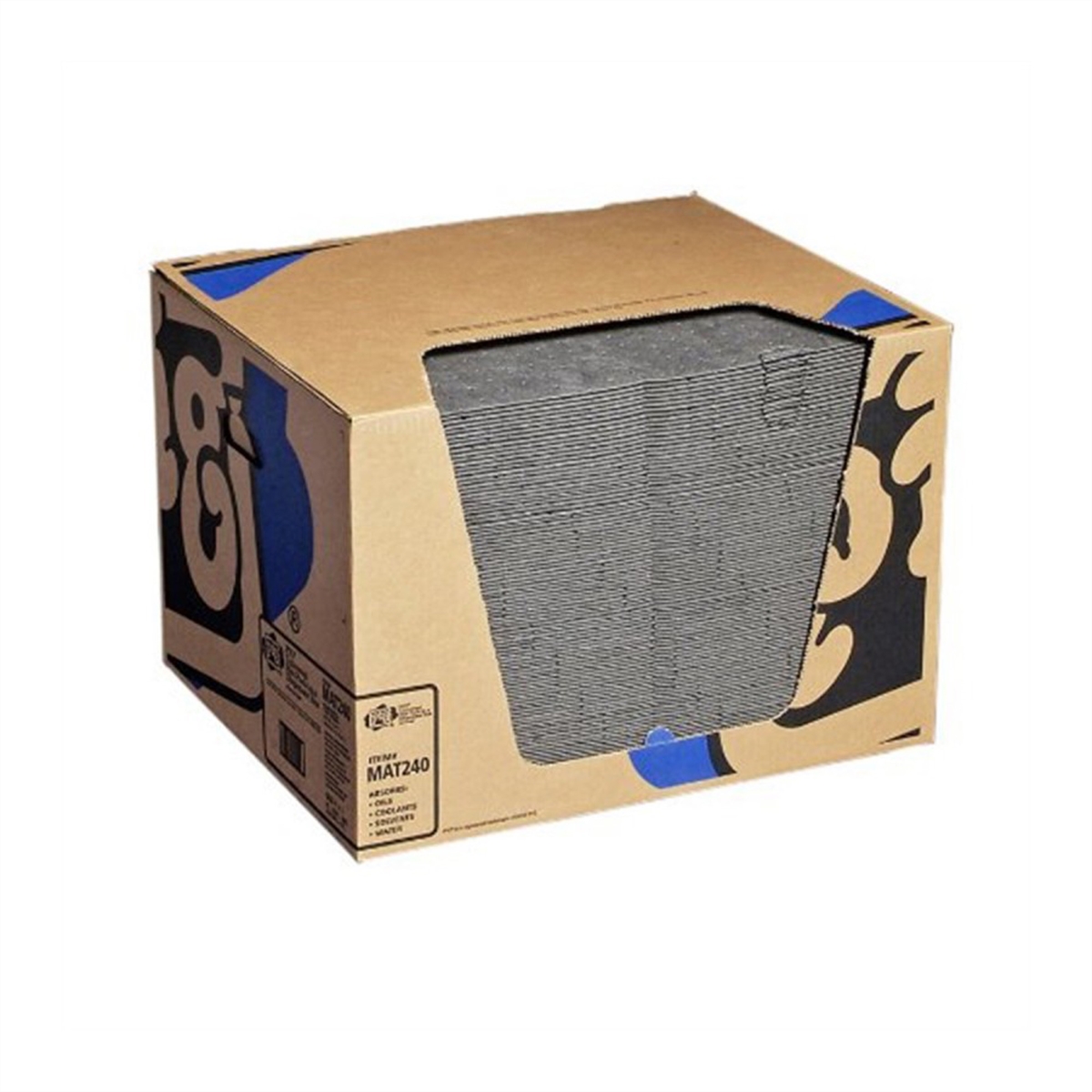15 x 20 in. Universal Heavy Weight Absorbent Mat Pad in Dispenser Box