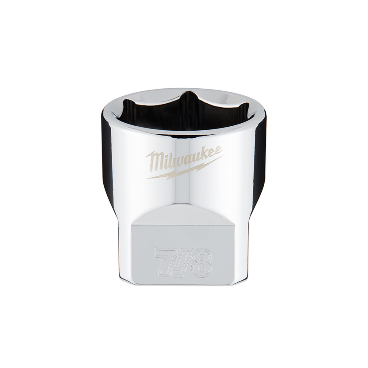 Picture of Milwaukee Tools MLW45-34-9070 0.38 in. Drive & 0.88 in. SAE 6-Point Socket&#44; Steel&#44; Chrome