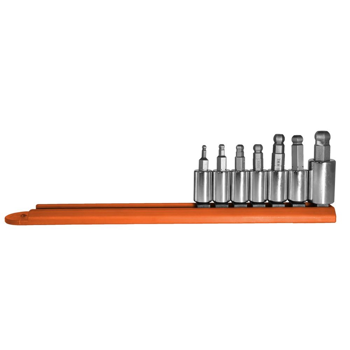 Mayhew 7-Pieces Metric Ball Hex Socket Bit Set (16023)