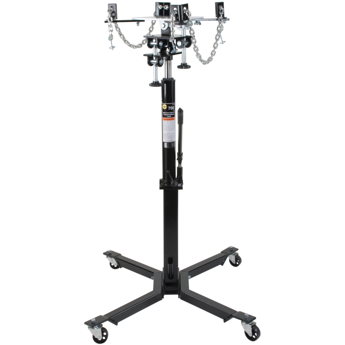 Omega Economy Transmission Jack - Black, 700 Lb Capacity (40700)