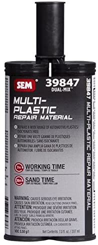 SEM39847 Dual-Mix Multi-Plastic Repair Material