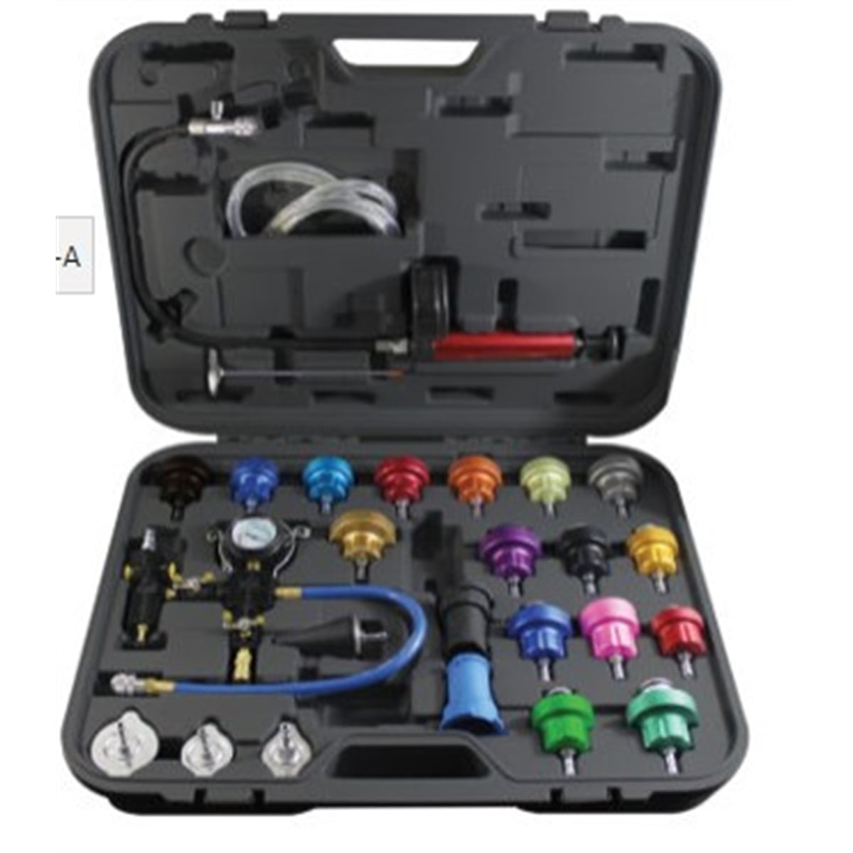 Mastercool 43301 27 Piece Master Radiator Pressure Tester Kit