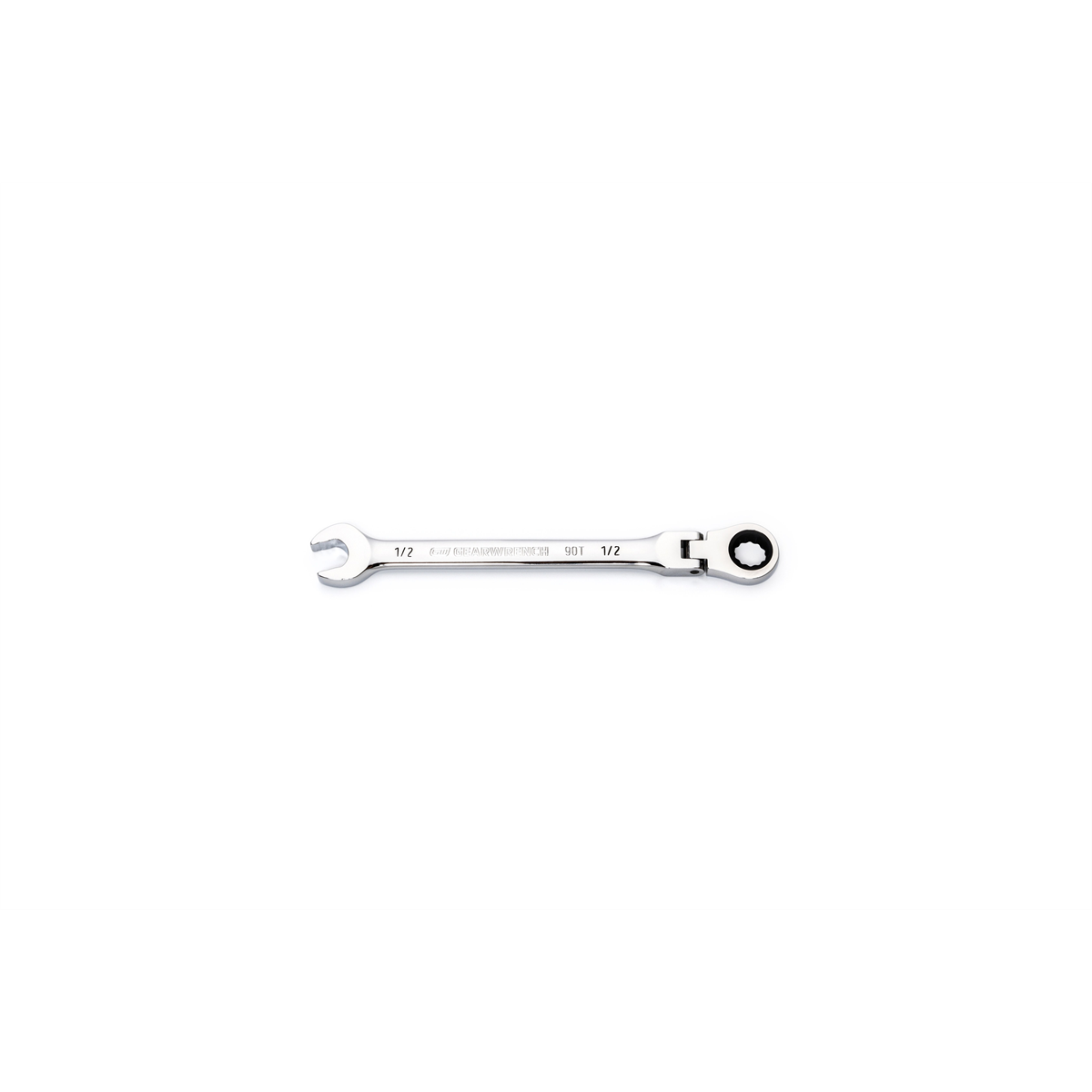 KDT86745 0.5 in. 90-Tooth 12 Point Flex-Head Combination Ratcheting Wrench