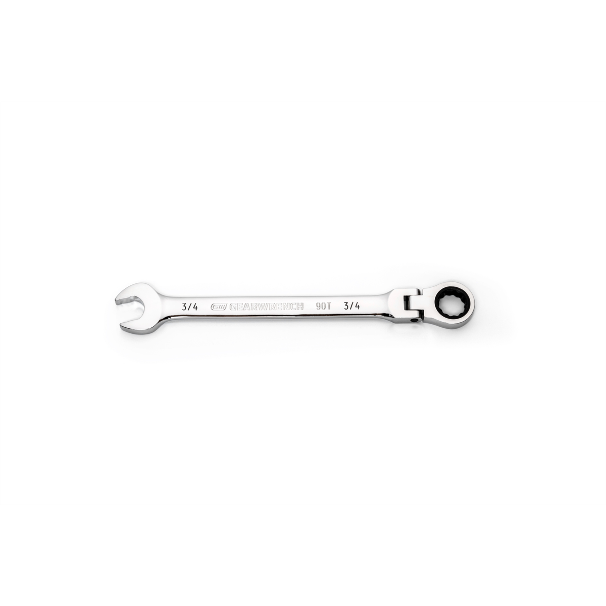 KDT86749 0.75 in. 90T 12 Point Flex-Head Combination Ratcheting Wrench -  Gearwrench