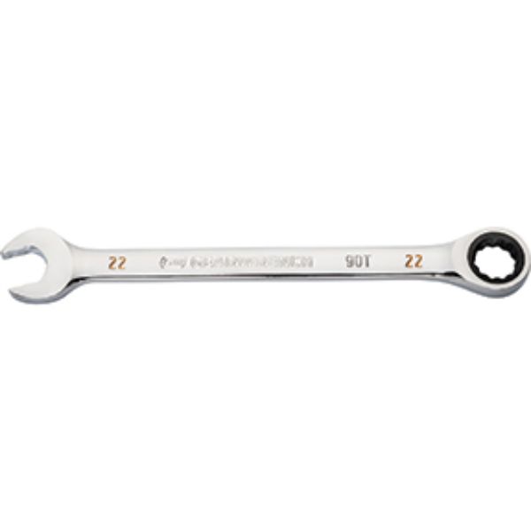 KDT86922 22 mm 90T 12 Point Combination Ratcheting Wrench