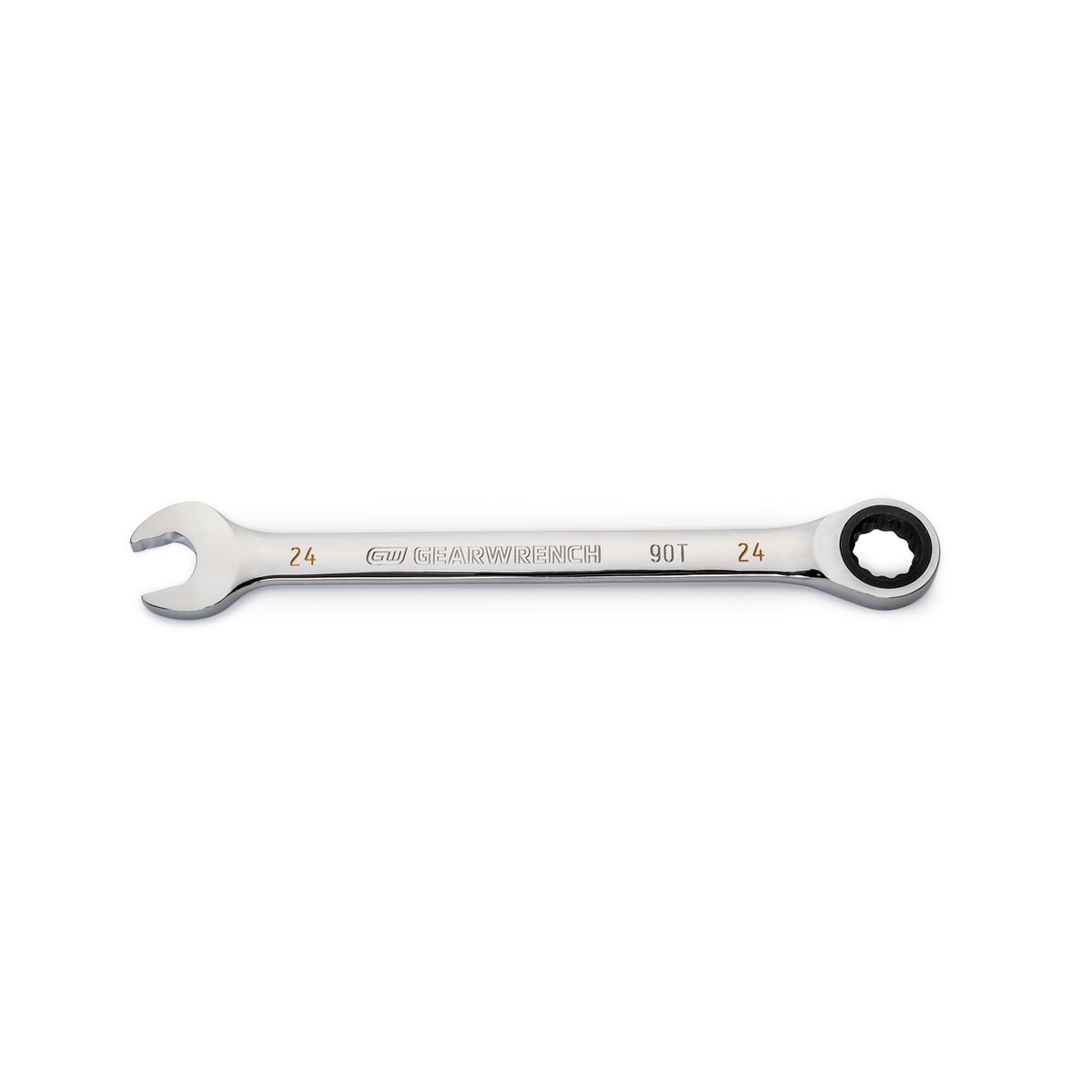 24 mm 90T 12 Point Combination Ratcheting Wrench