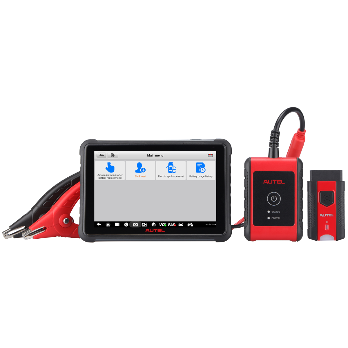 Picture of Autel AULBT609 7 in. 5V 2A Wireless Battery & Electrical System Diagnostics Tablet Analysis Tool