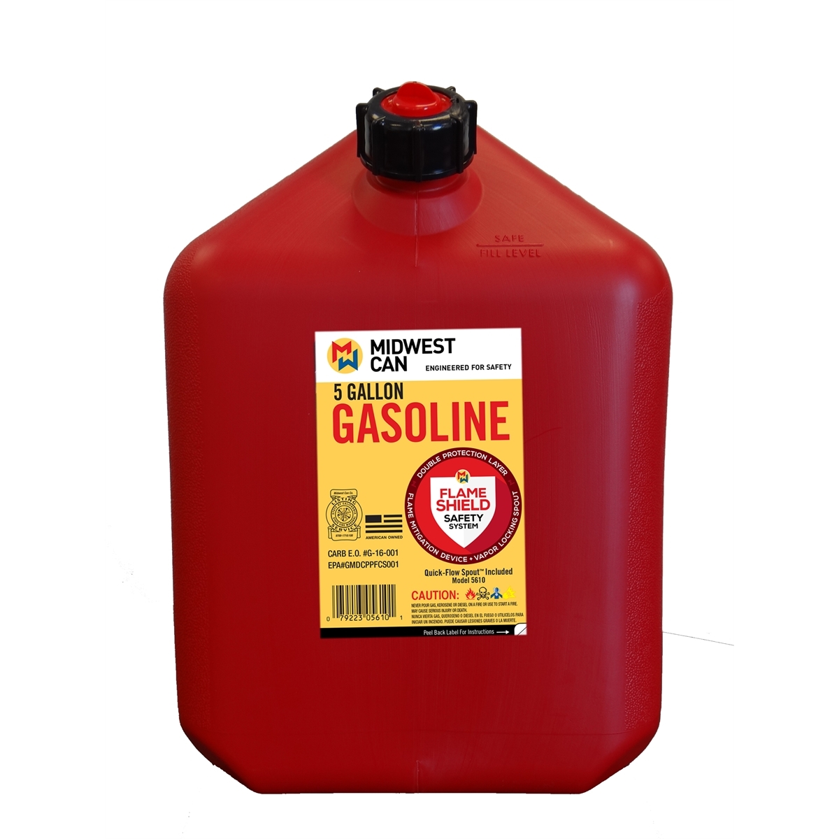 5 Gallon FMD Gasoline Container