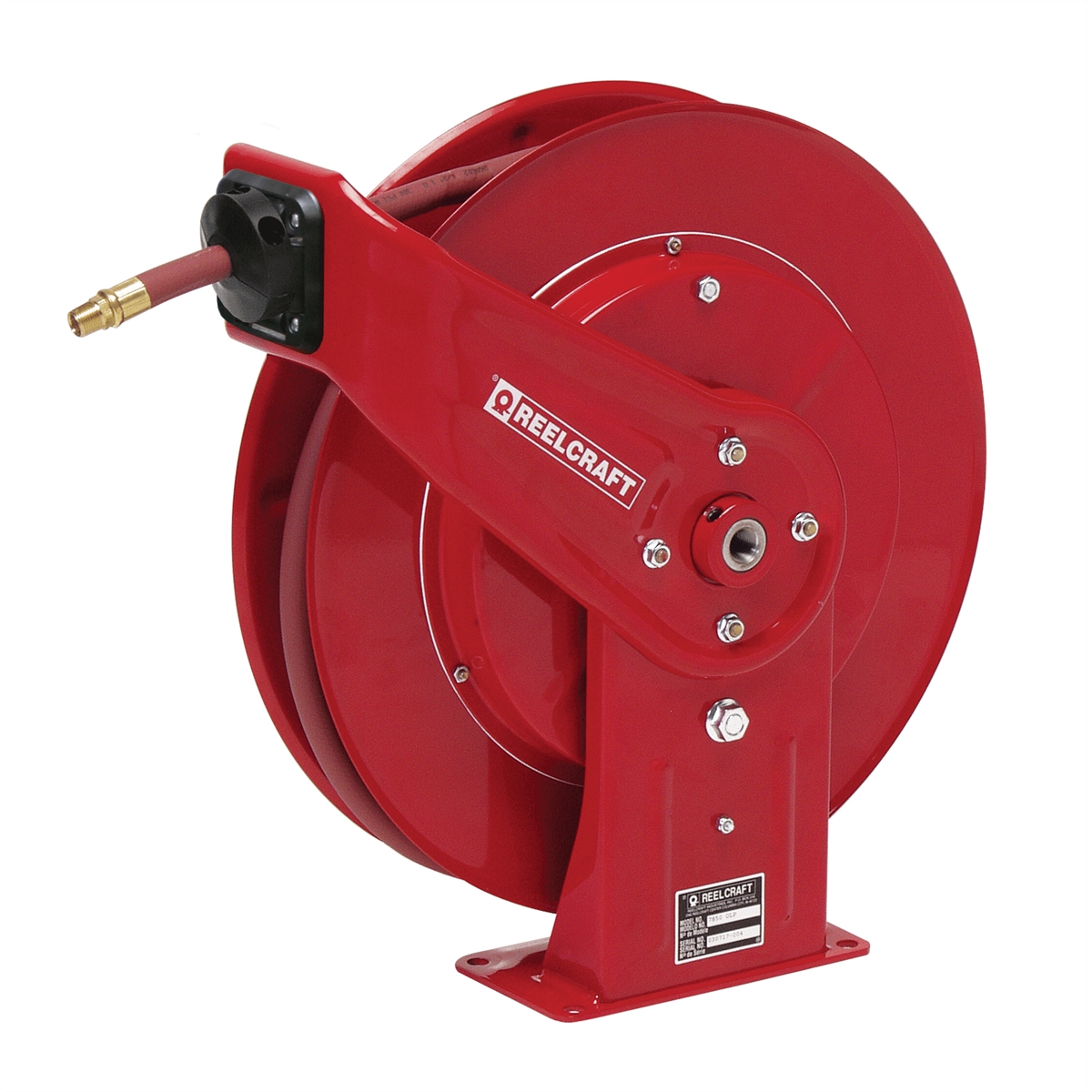 REE7650OLP 50 ft. Reinforced Steel Retractable Air Hose Reel -  Reelcraft