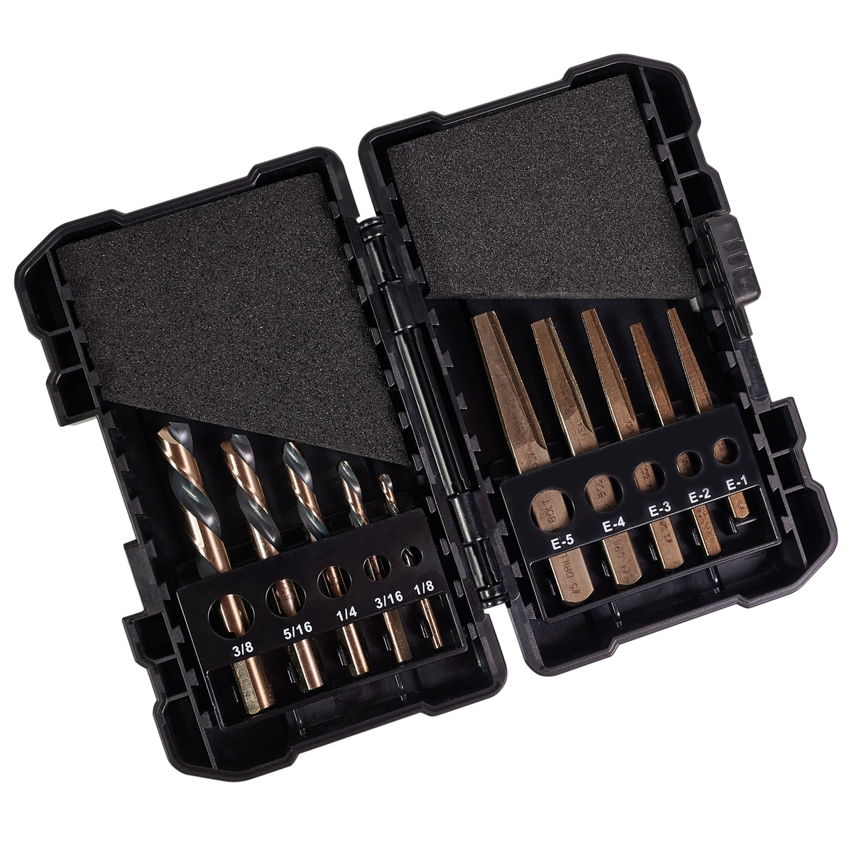 Left Hand Screw Machine Drill & Square Extractor Set