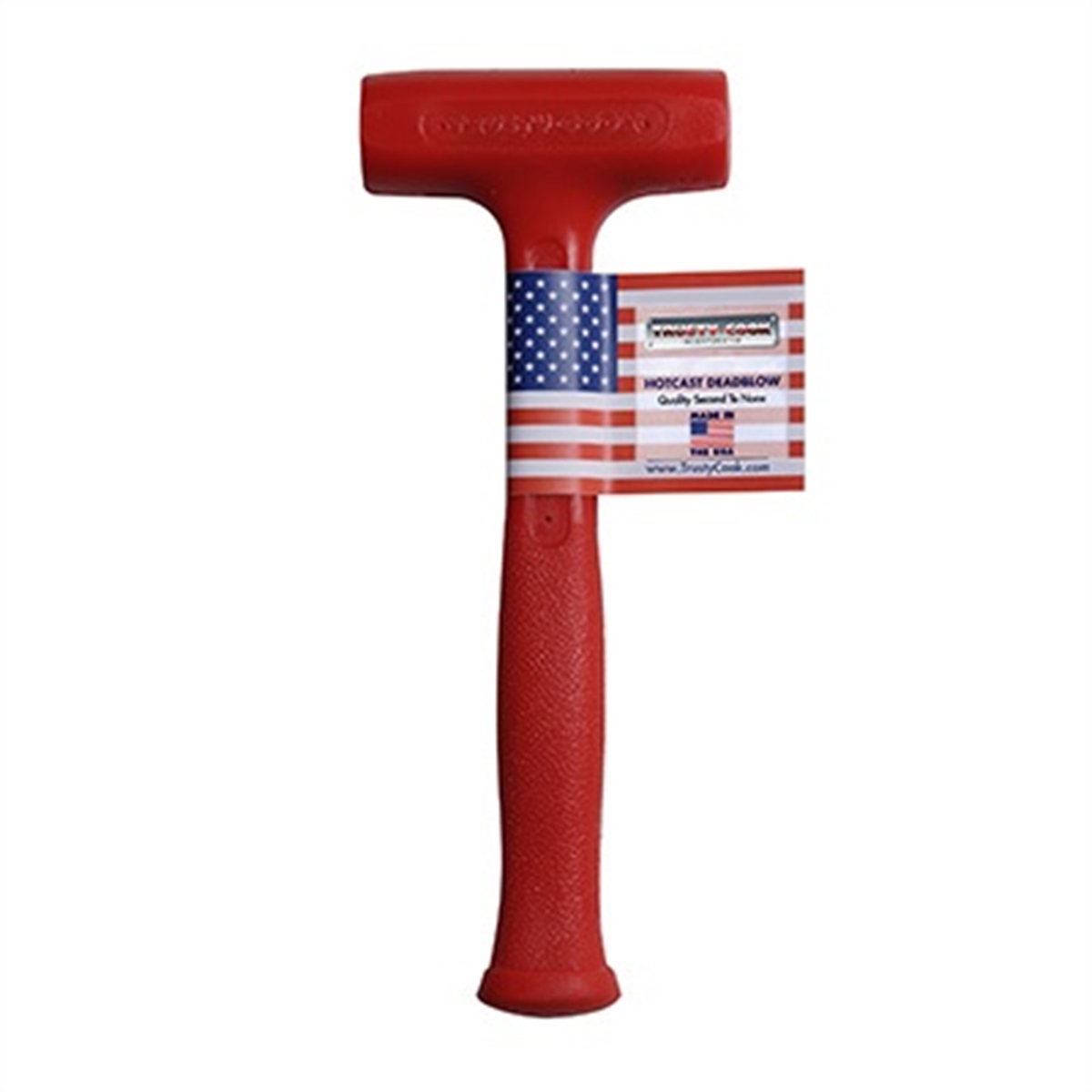 18 oz Soft Face Dead Blow Slimline Hammer, 10.62 in.