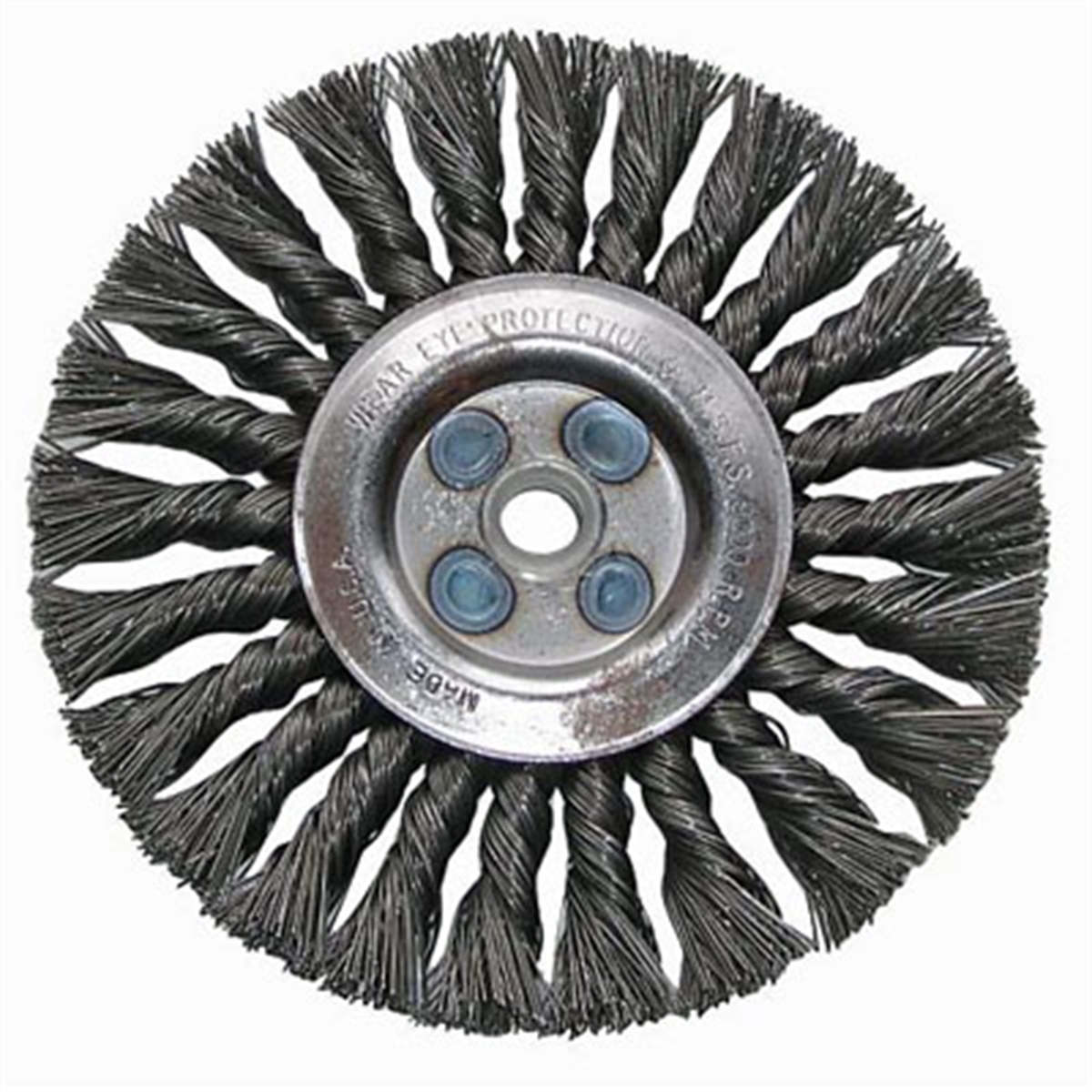 4 in. Straight Knotted Wire Wheel