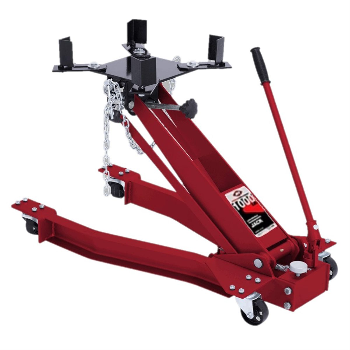 Picture of Surewerx USA INT3171A 1000 lbs Low Profile Floor Style Transmission Jack