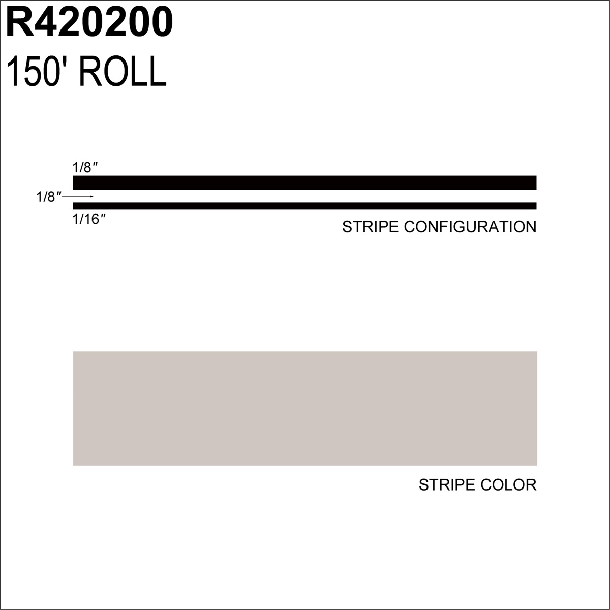 0.31 in. x 150 ft. MS New Pewter Metallic Adhesive