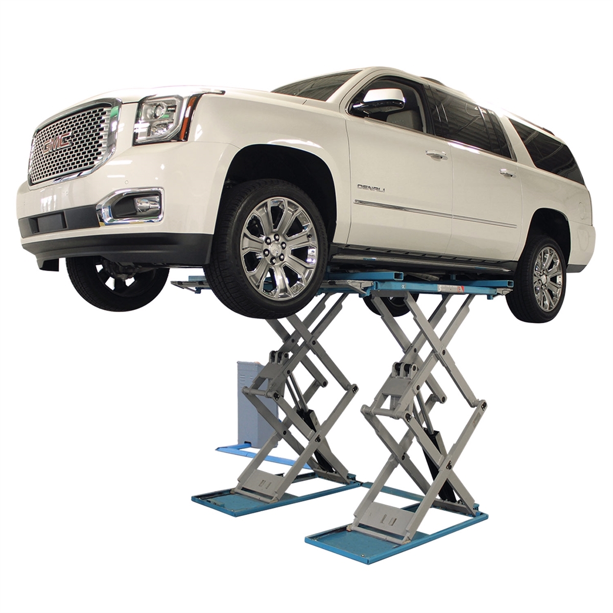 9000 lbs Capacity High Rise Scissor Lift