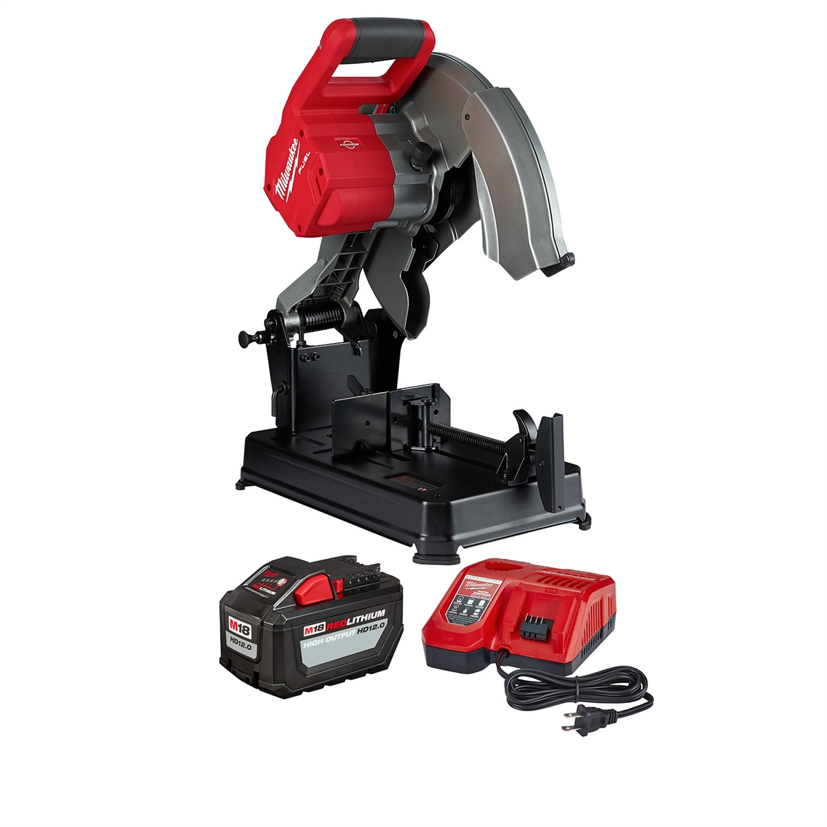 Milwaukee Tool MLW2990-21HD 14 in. M18 Fuel Abrasive Chop Saw Kit