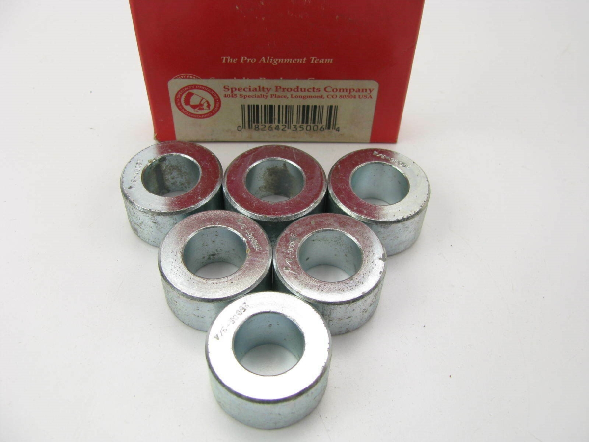 Specialty Products SPP35006 Alignment Shim for Tandem Kenworth Air Glide 0.75 in., Set of 6