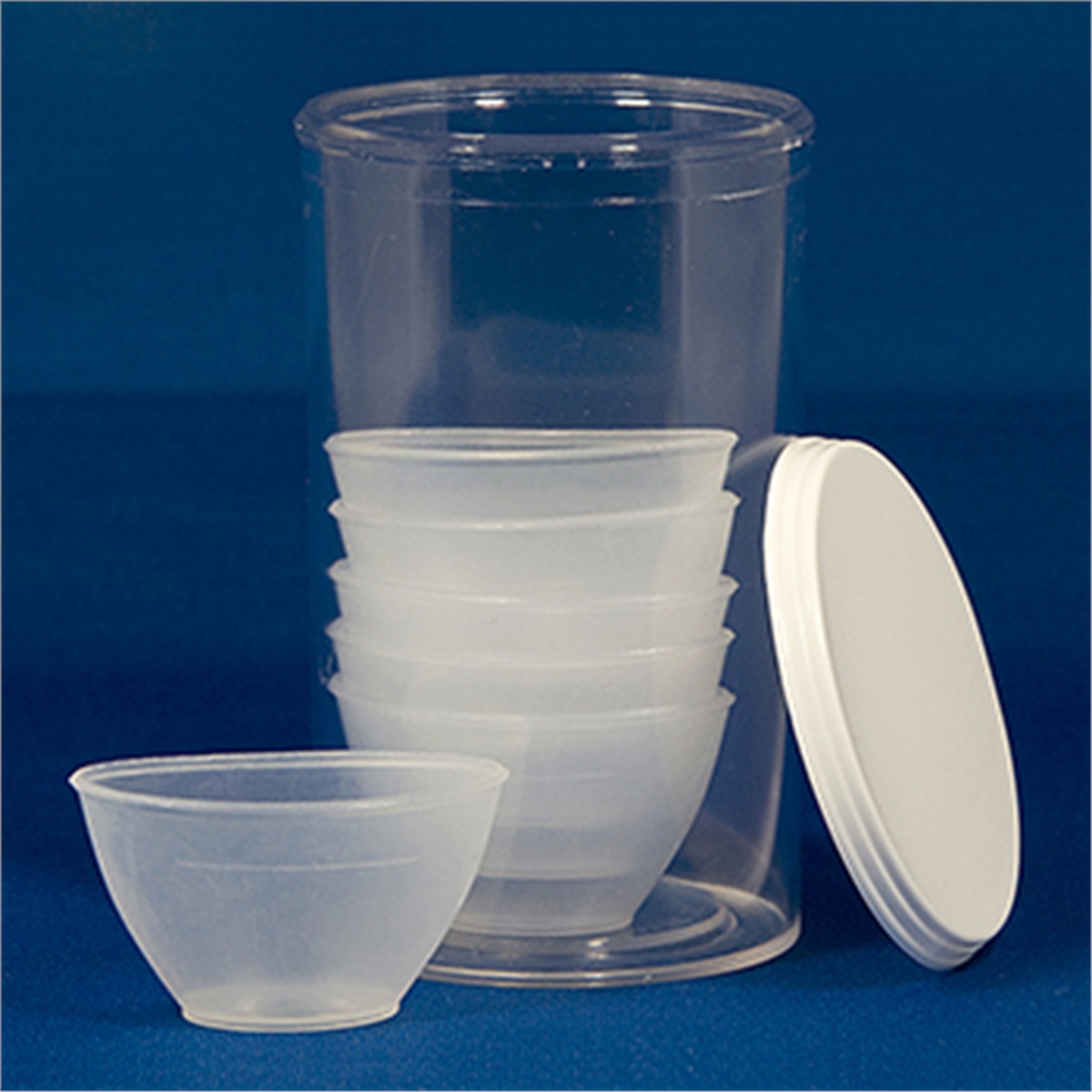 Picture of Chaos Safety Supplies CSU7744 Non-Sterile Plastic Eye Cups - 6 Per Vial