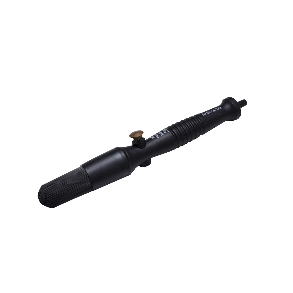 No.8 Straight Shooter Flow-Thru Brush, Black