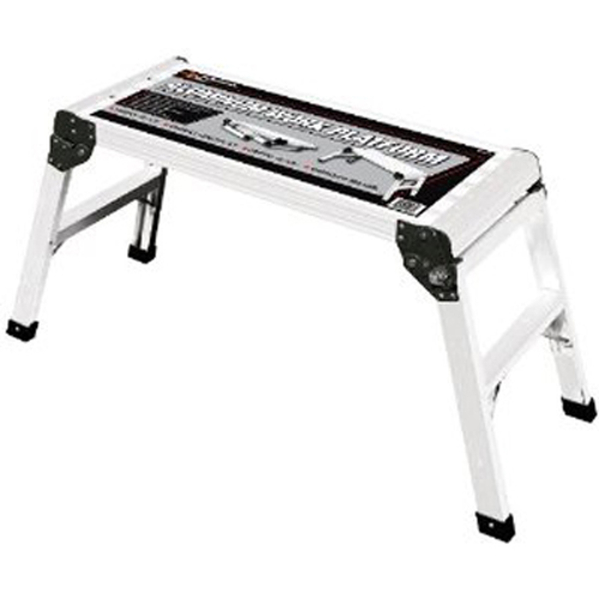 Performance Tool W54039 Folding Aluminum Work Platform And Step