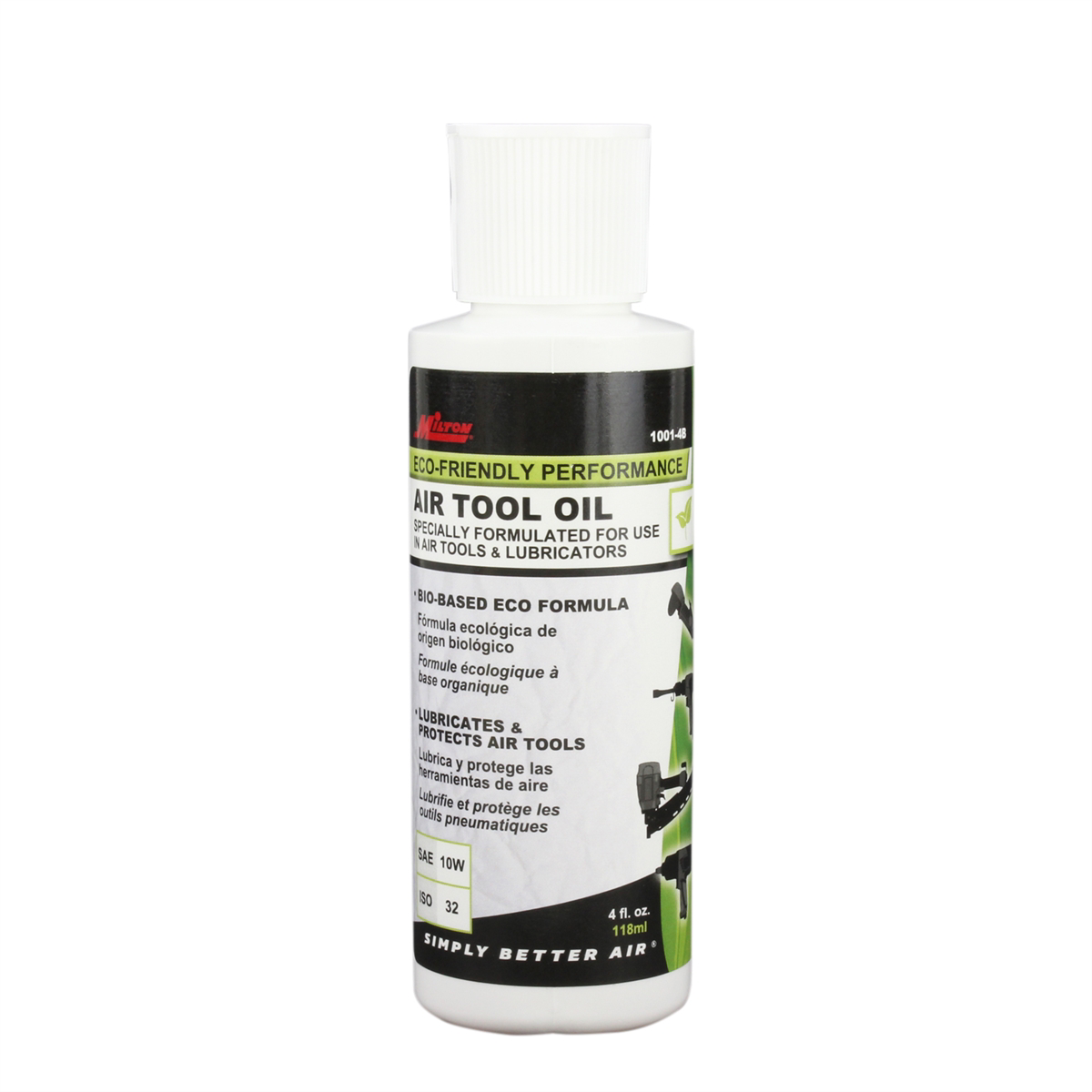 MIL1001-4B 4 oz Eco-Friendly Air Tool Oil